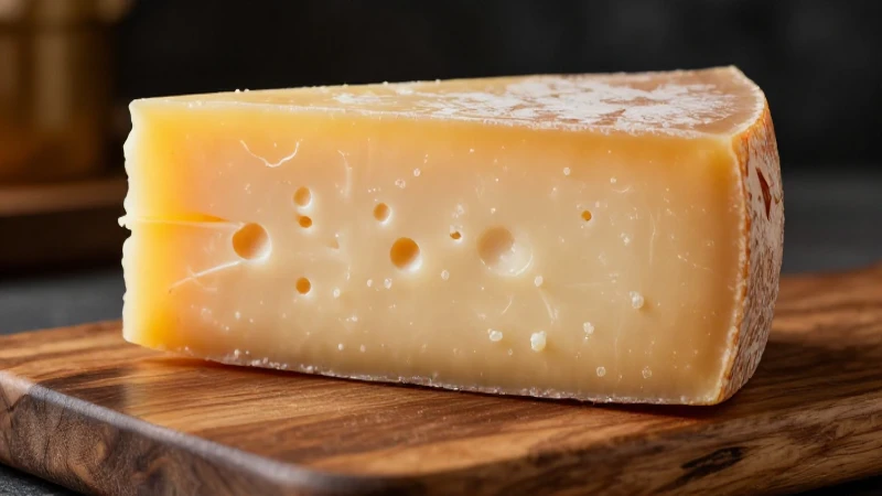 Conoce el nombre del cotija, el queso mexicano más famoso 5 Detalle macro del queso Cotija mexicano