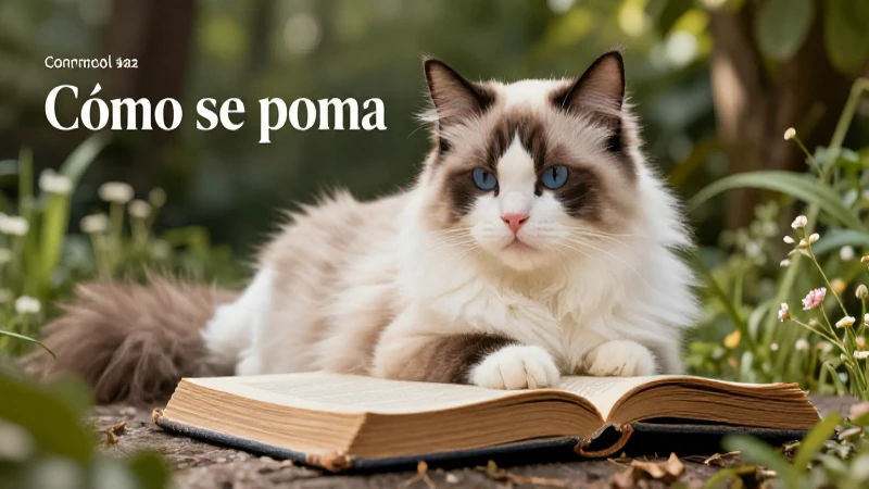 Cat literary in an old book, highly detailed