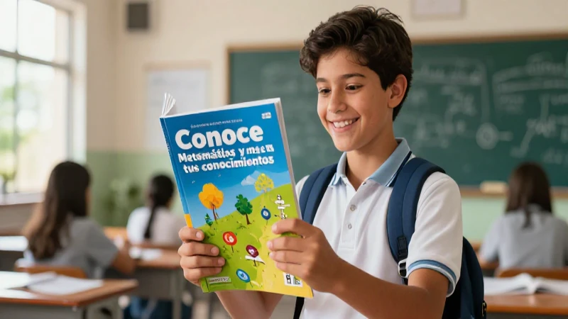 Estudiantes satisfechos aprueban este nuevo libro de matemáticas