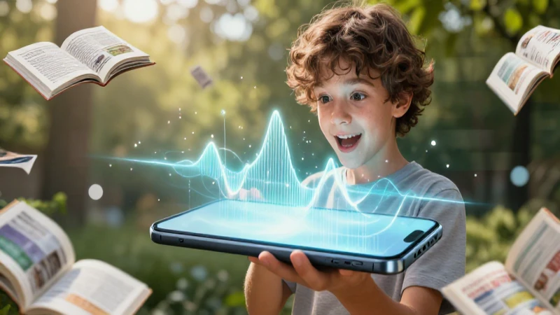 Encuentra la app perfecta para tus libros favoritos 3 Joven lector: aprendizaje digital moderno