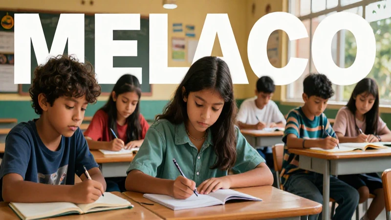 Conoce el nombre de la nueva SEP: Guía completa y actualizada 4 Ilustración vibrante de una escena educativa mexicana