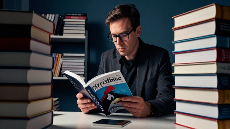 Editor literario experto en un estudio académico moderno