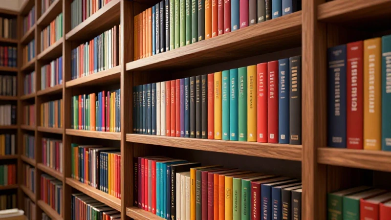 Organiza tu biblioteca para un máximo impacto visual