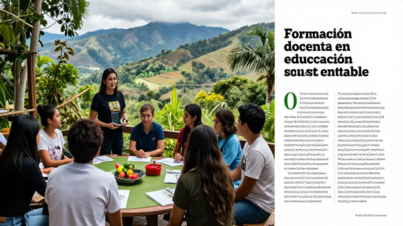 Formación docente exitosa en educación sustentable mexicana