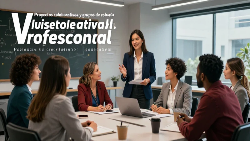 Crecimiento docente mediante la colaboración profesional