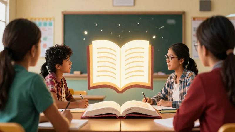 Educadores mexicanos en aula vibrante y moderna
