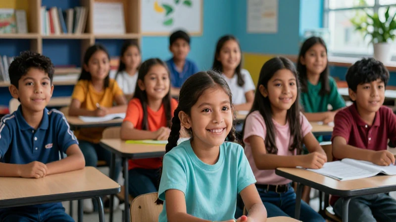 Inclusión y diversidad: Claves para la Nueva Escuela Mexicana 5 Niños mexicanos sonrientes en entorno inclusivo