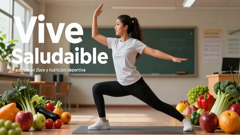 Vive saludable con educación física y nutrición deportiva 8 Estudiante mexicano con energía saludable y deportiva