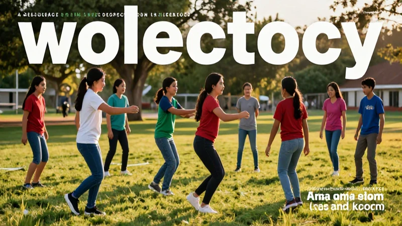 Estudiantes mexicanos haciendo deporte al aire libre