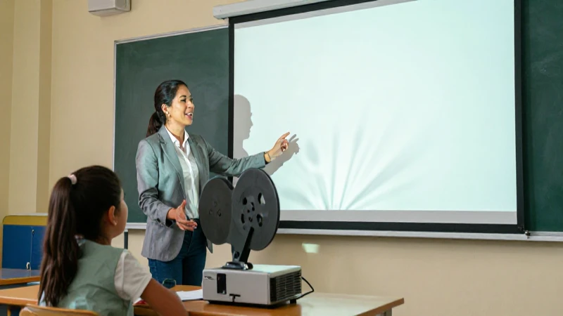 Potencia la educación artística: recursos cinematográficos en el aula 3 Enseñanza moderna con impacto visual cinemático