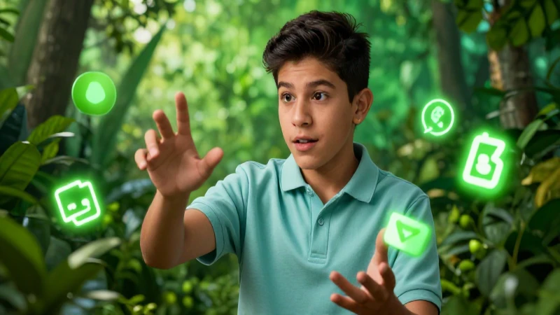 Desarrolla tu espíritu emprendedor con la Nueva Escuela Mexicana 5 Estudiante mexicano interactúa con recursos educativos brillantes