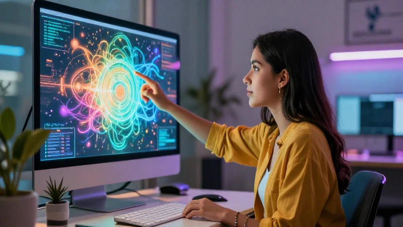 Maestra mexicana analiza datos educativos modernos