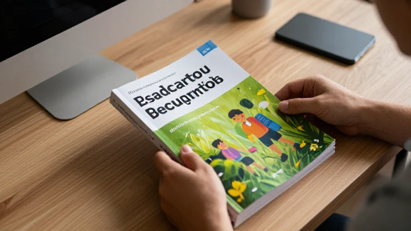 Libro de español premium sobre escritorio moderno