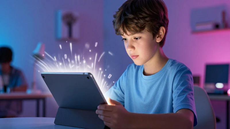 Aprende fácilmente cómo usar iBook para disfrutar de tus lecturas 4 Estudiante ilumina conocimiento en tablet moderno