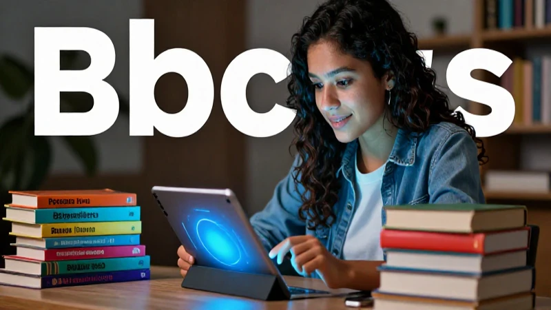 Aprende a utilizar y disfrutar Google Play Libros: paso a paso 5 Estudiante mexicano digital con estética educativa y vibrante