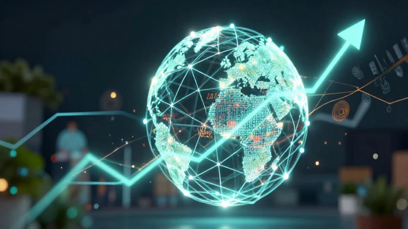 Económicas globales: tendencias y crecimiento futurista