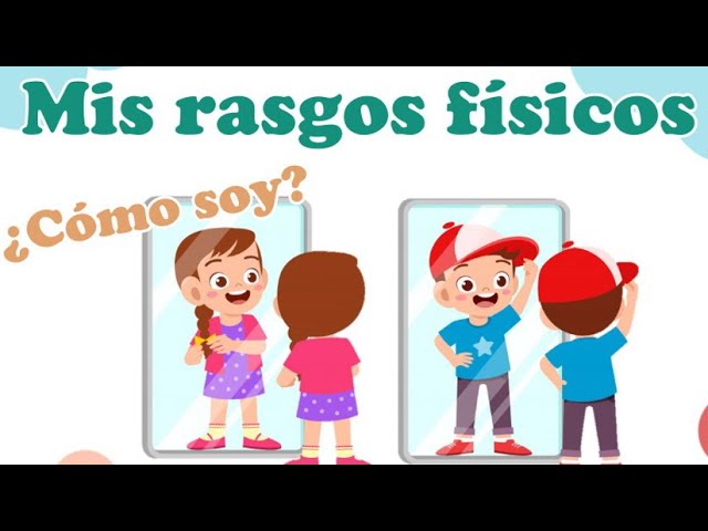 como soy actividades de preescolar sobre rasgos fisicos