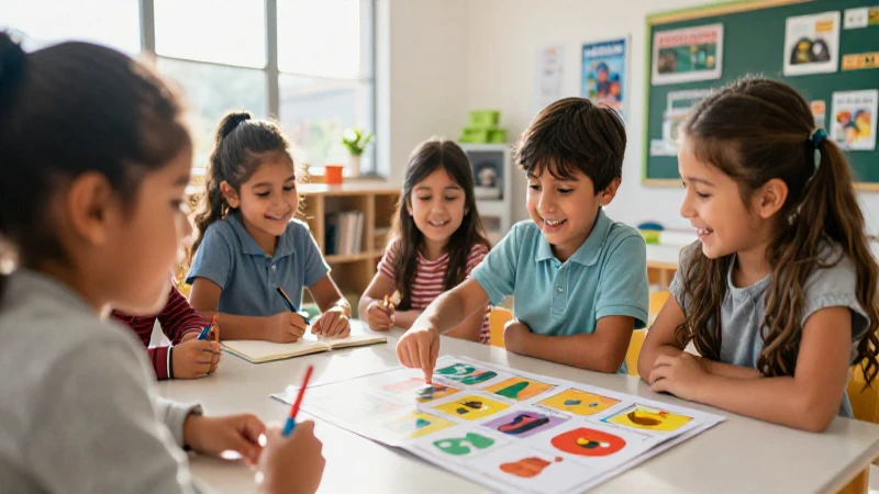 Cómo soy Actividades de Preescolar sobre Rasgos Físicos 4 Niños felices en México aprendiendo con gráficos coloridos
