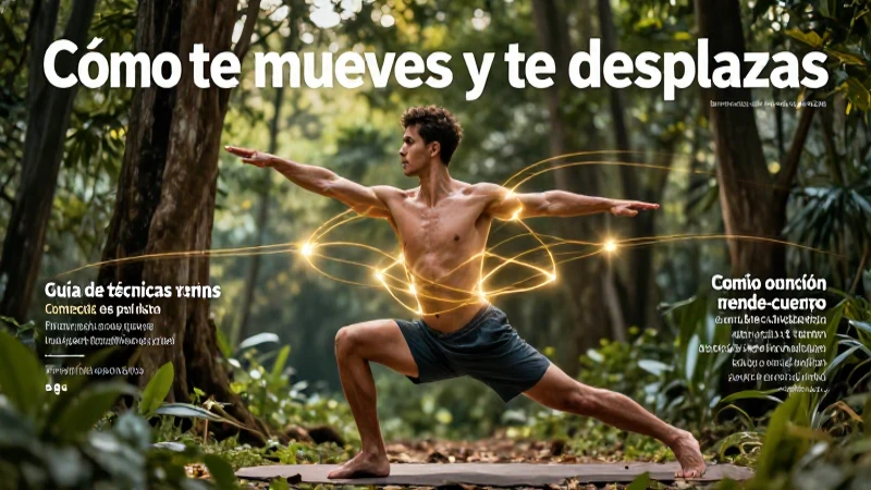 Cómo te mueves y te desplazas: Guía de técnicas y tips 8 Movimiento vibrante conecta mente y cuerpo dinámicamente