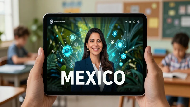 G Suite for Education: Optimiza la nueva escuela mexicana 6 Portada profesional de educador mexicano moderno