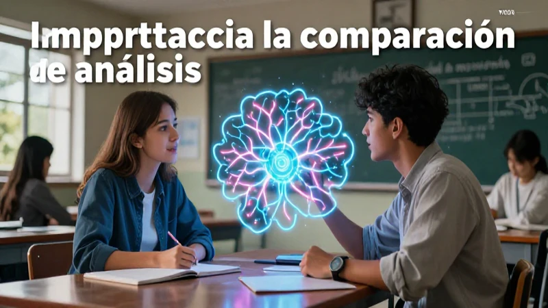 Comparación: Definición, características y gramática 3 La comparación ayuda en el análisis educativo y visual