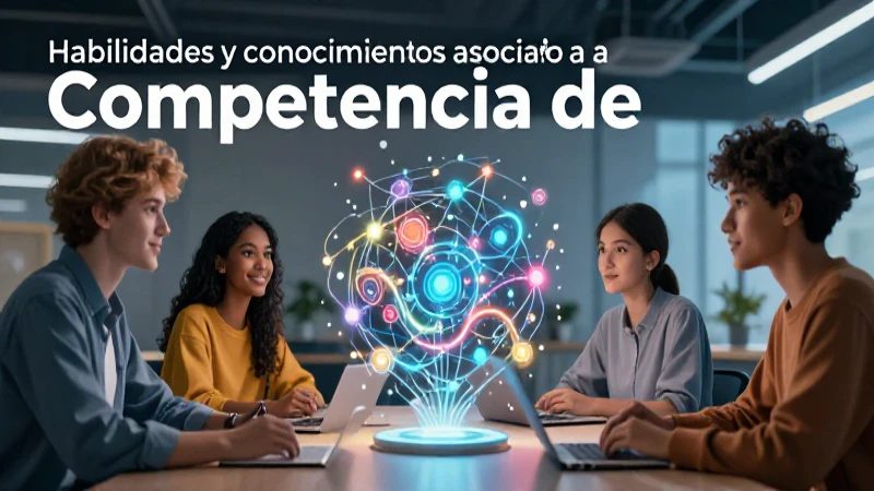 Competencia: Qué es, concepto, tipos y ejemplos explicados 6 Ilustración educativa moderna sobre conceptos y tipos