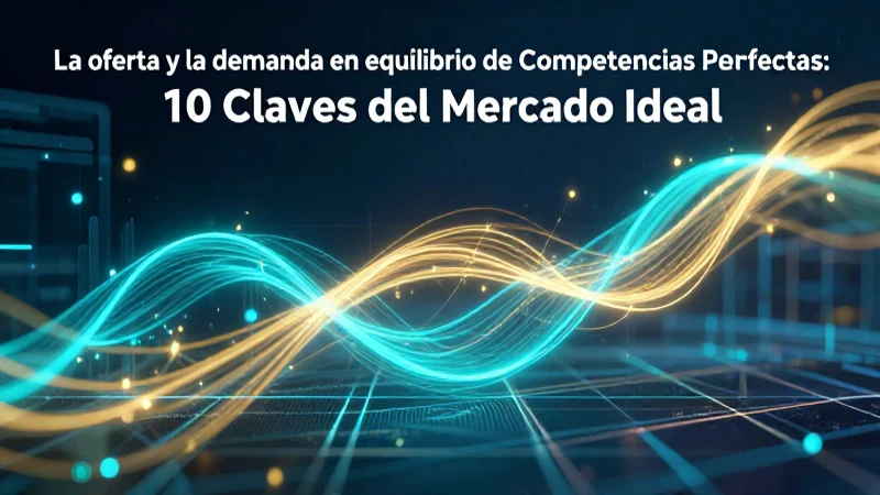 Equilibrio de mercado en competencia perfecta