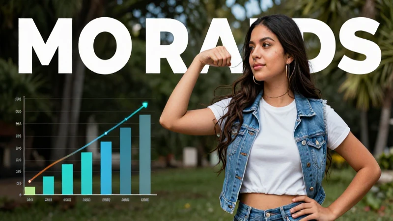 Estudiante mexicano con visualización de datos, arte digital dinámico