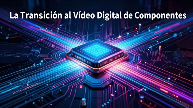 Vídeo digital: componentes, diseño y concepto clave