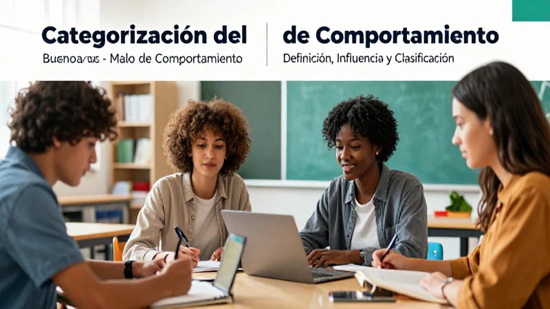 Comportamiento: Definición, Influencia y Clasificación 5 Comportamiento: Clasificación de lo bueno y malo