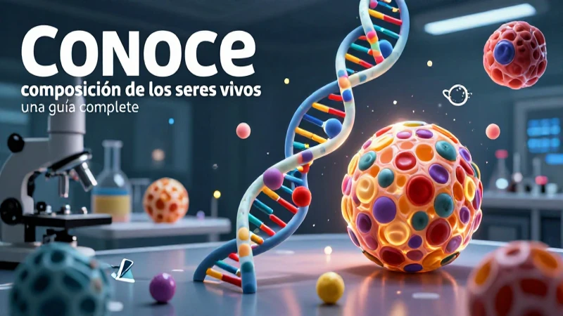 Composición detallada de células y ADN