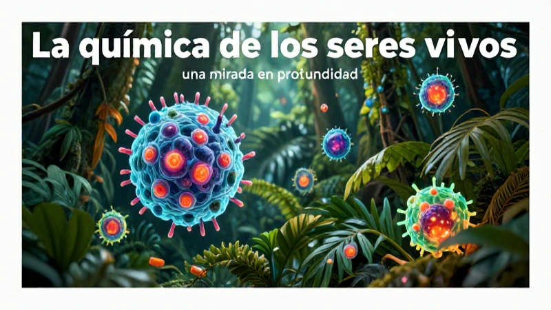 La química de los seres vivos: una mirada en profundidad 4 Química de la vida y el medio ambiente