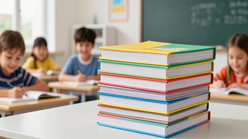 Libros vibrantes y alumnos felices en aula moderna
