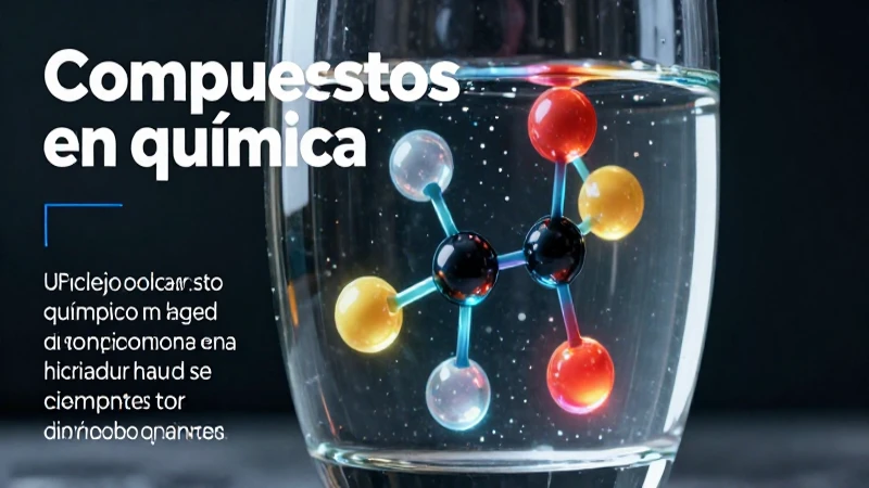 Compuestos en química: 20 ejemplos de compuestos químicos 15 Química y compuestos cotidianos explicados