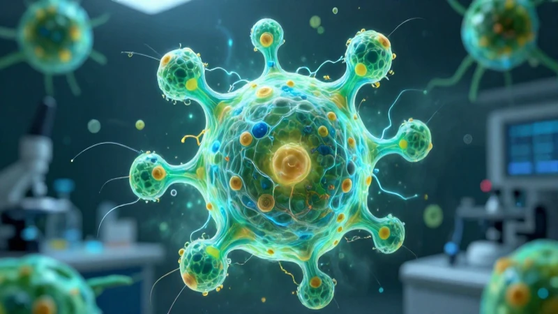 Compuestos en química: 20 ejemplos de compuestos químicos 7 Estructura molecular vibrante, hiperrealista y científica