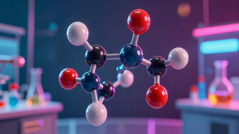 Compuestos: Concepto, Ejemplos y Acepciones Esenciales 4 Estructura molecular vibrante, estilo magazine científico