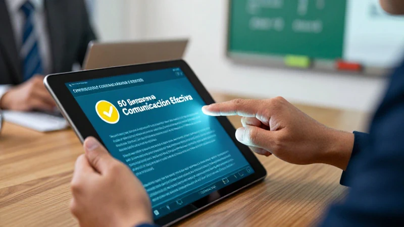 Cinco estilos de feedback positivo en una tablet