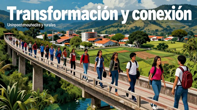 Transformación y conexión: uniendo comunidades rurales y urbanas 3 Conexión educativa une lo urbano y rural