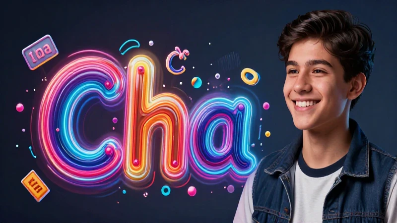 100 Ejemplos de Palabras que Empiezan con Cha- para Aprender 5 Ilustración educativa de palabras Cha-