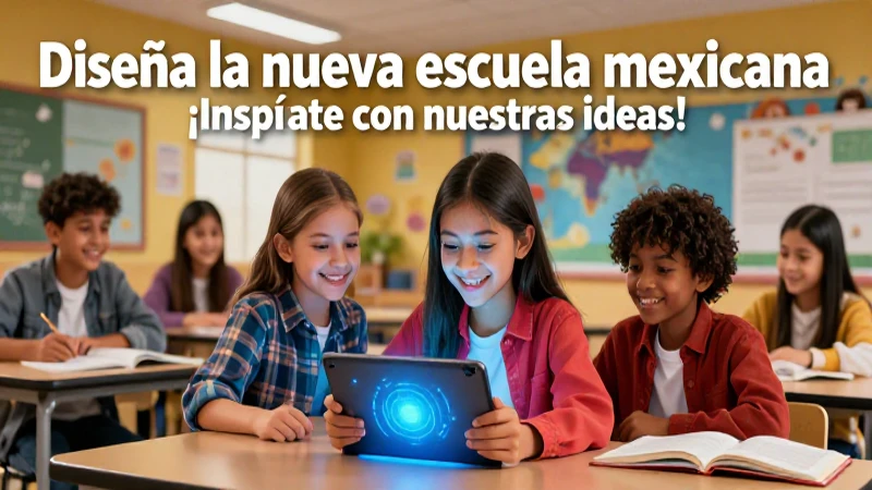 Diseña la nueva escuela mexicana: ¡Inspírate con nuestras ideas! 5 Tecnología educativa en la nueva escuela mexicana