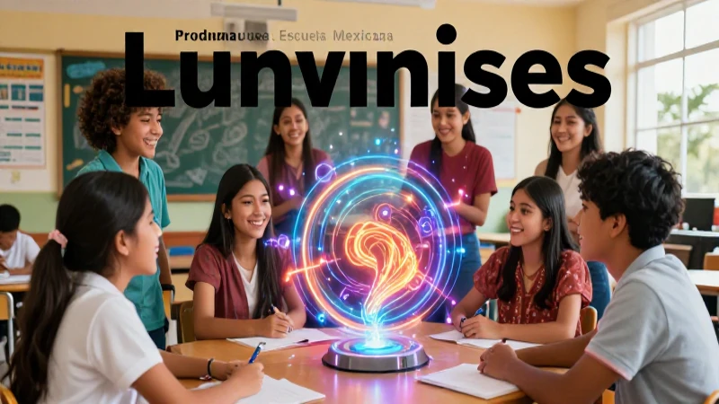 Cuáles son 100 palabras que contengan en, an, in, on y un 8 Imagen vibrante de estudiantes mexicanos aprendiendo