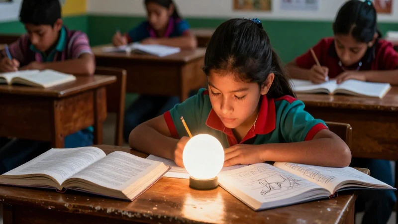 Conoce cómo realizar tareas con luz y sin luz de manera eficaz 4 Joven estudia intensamente con iluminación dramática