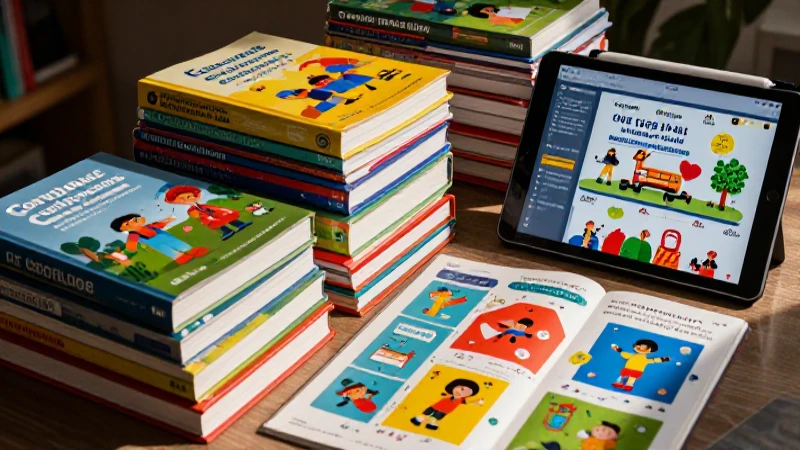 Recursos educativos modernos y vibrantes