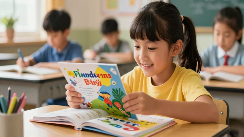 Libros inglés 2020 primaria: aprende divertido Conaliteg 3 Alumno alegre aprende con entusiasmo en entorno colorido