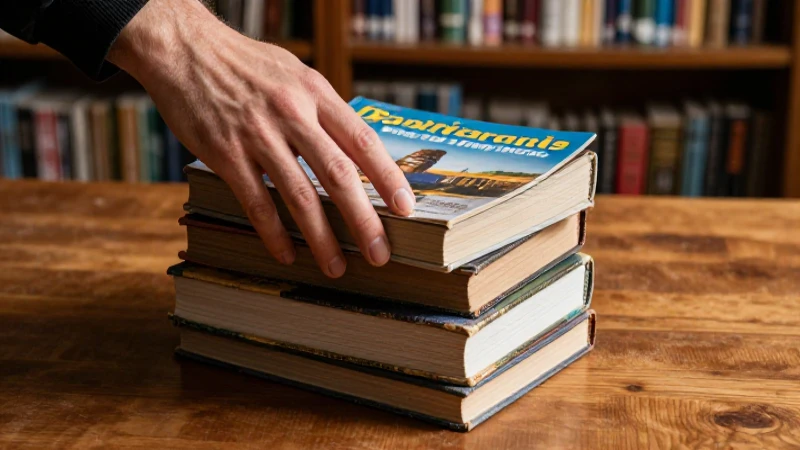 Fotografía cinematográfica de libros antiguos y libros