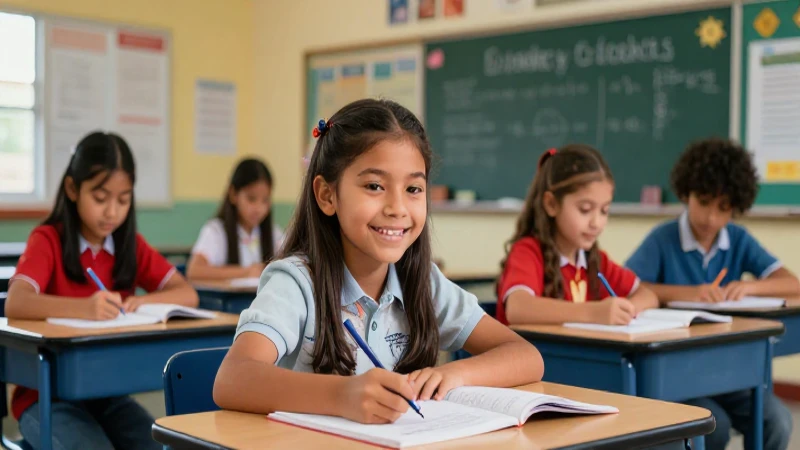 Guía Conaliteg: Libros Formación Cívica 6º Primaria ¡Aprende integral! 3 Niño mexicano colaborando en clase con iluminación dramática