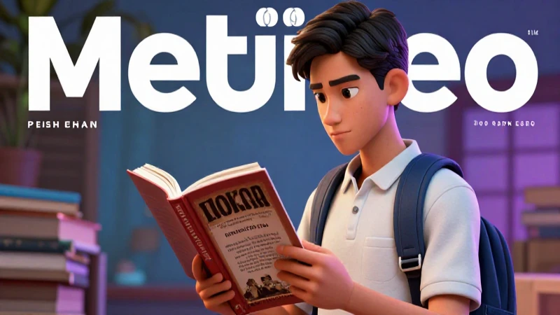 Joven estudiante mexicano estudia historia en alta calidad