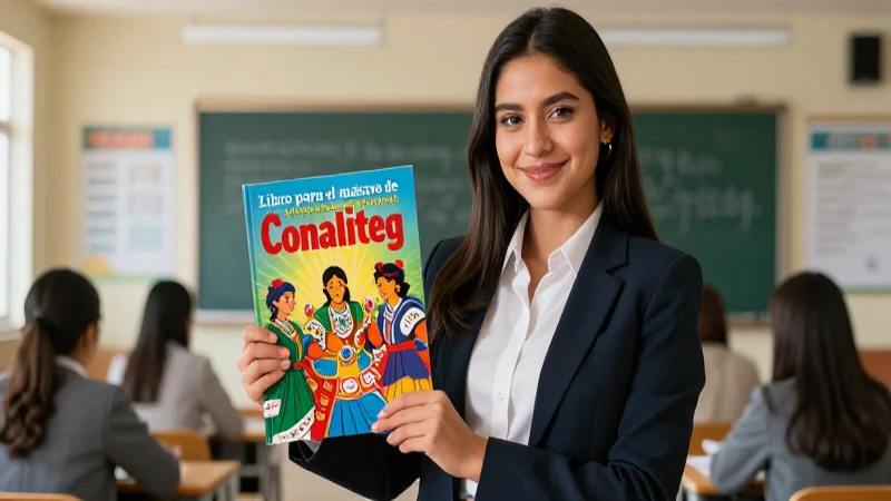 Conaliteg asegura el éxito docente con este libro