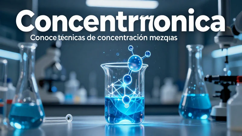Aumentar eficiencia con técnicas de concentración