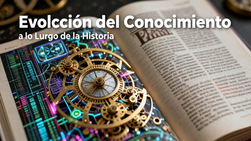 Evolución del conocimiento y sus formas históricas
